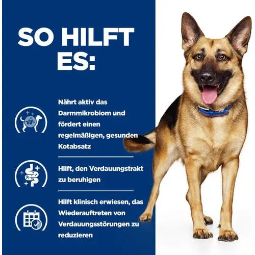 Hill’s Prescription Diet Gastrointestinal Biome Fibre Care Hund so hilft es