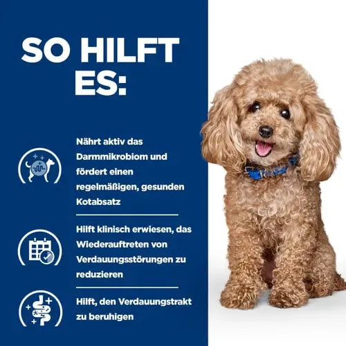 Hill’s Prescription Diet Gastrointestinal Biome Mini – Trockenfutter Hund so hilft es