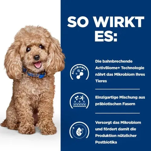 Hill’s Prescription Diet Gastrointestinal Biome Mini – Trockenfutter Hund so wirkt es