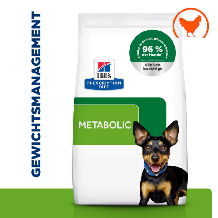 Hill's Prescription Diet Metabolic Mini Trockenfutter für Hunde Gewichtsmanagement