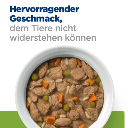 Hill's Prescription Diet Metabolic Ragout für Hunde Geschmack