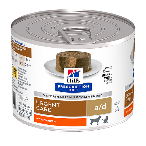Hill's Prescription Diet a/d Urgent Care Hunde und Katzen