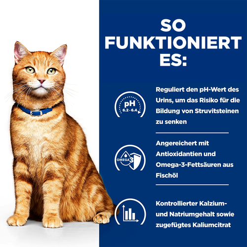  Hill's Prescription Diet c/d Multicare Katzenfutter so funktionert es