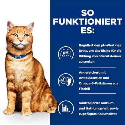  Hill's Prescription Diet c/d Multicare Katzenfutter so funktionert es