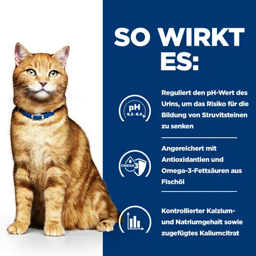 Hill's Prescription Diet c/d Multicare Nassfutter für Katzen so wirkt es