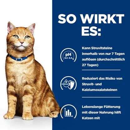 Hill's Prescription Diet c/d Multicare Ragout für Katzen so wirkt es