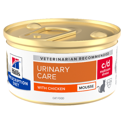 Hill's Prescription Diet c/d Multicare Stress Katzenfutter Mousse