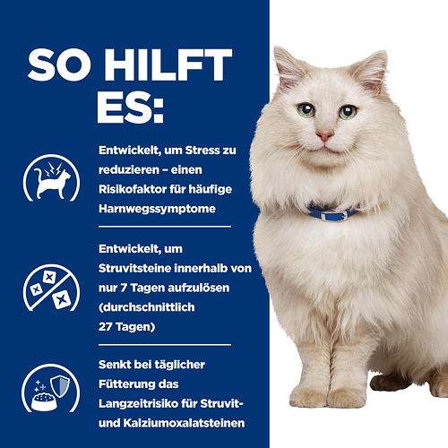Hill's Prescription Diet c/d Multicare Stress Katzenfutter so hilft es