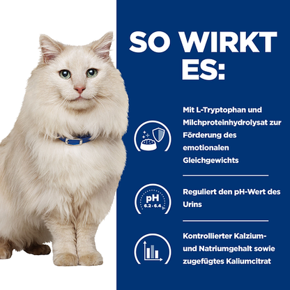 Hill's Prescription Diet c/d Multicare Stress Katzenfutter so wirkt es