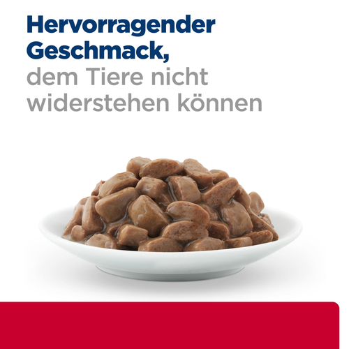 Hill's Prescription Diet c/d Multicare Stress + Metabolic Nassfutter für Katzen Geschmack
