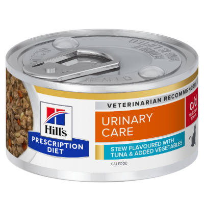 Hill's Prescription Diet c/d Multicare Stress Ragout für Katzen Thunfisch
