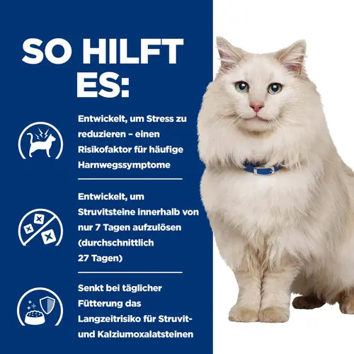 Hill's Prescription Diet c/d Multicare Stress Ragout für Katzen so hilft es