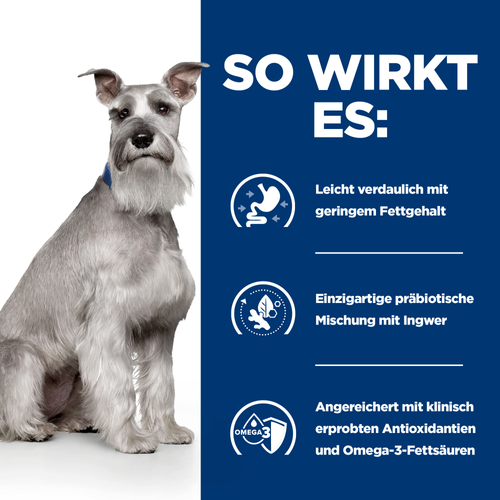 Hill’s Prescription Diet i/d Low Fat Ragout für Hunde so wirkt es