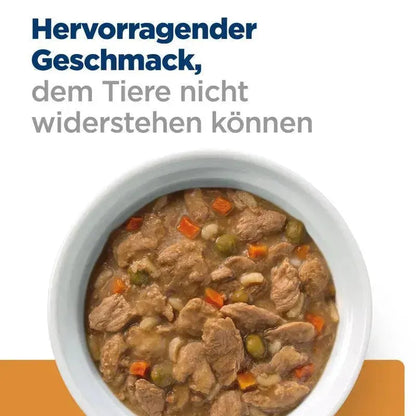Hill's Prescription Diet k/d Ragout für Hunde Geschmack