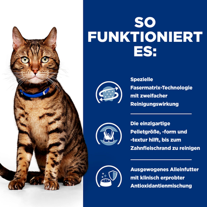 Hill's Prescription Diet t/d Katzenfutter so funktioniert es