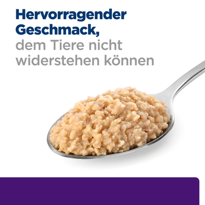 Hill's Prescription Diet u/d Nassfutter für Hunde Geschmack