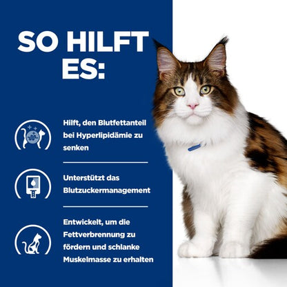Hill's Prescription Diet w/d Multi-Benefit Nassfutter für Katzen so hilft es