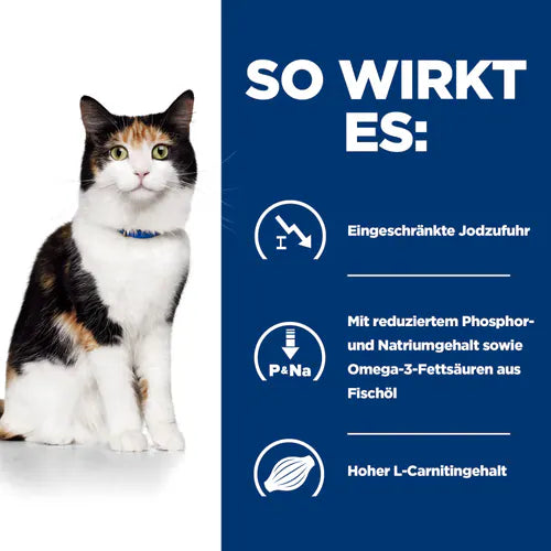 Hill's Prescription Diet y/d Nassfutter für Katzen so wirkt es