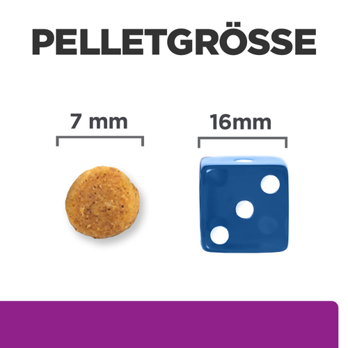 Hill's Prescription Diet y/d Original Trockenfutter für Katzen Pelletgrösse