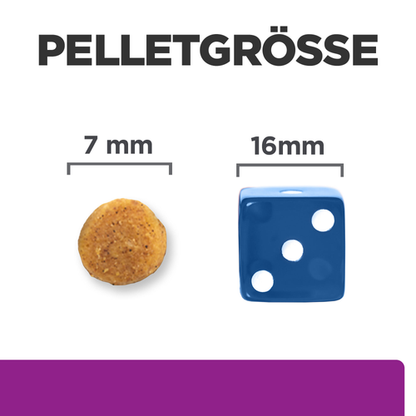 Hill's Prescription Diet y/d Original Trockenfutter für Katzen Pelletgrösse