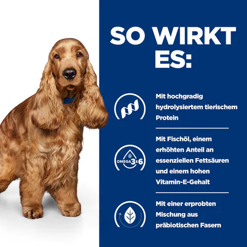 Hill’s Prescription Diet z/d Hund so wirkt es