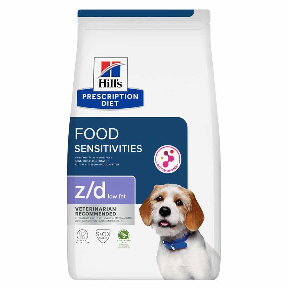 Hill’s Prescription Diet z/d Low Fat Hydrolysed Soy – Hund