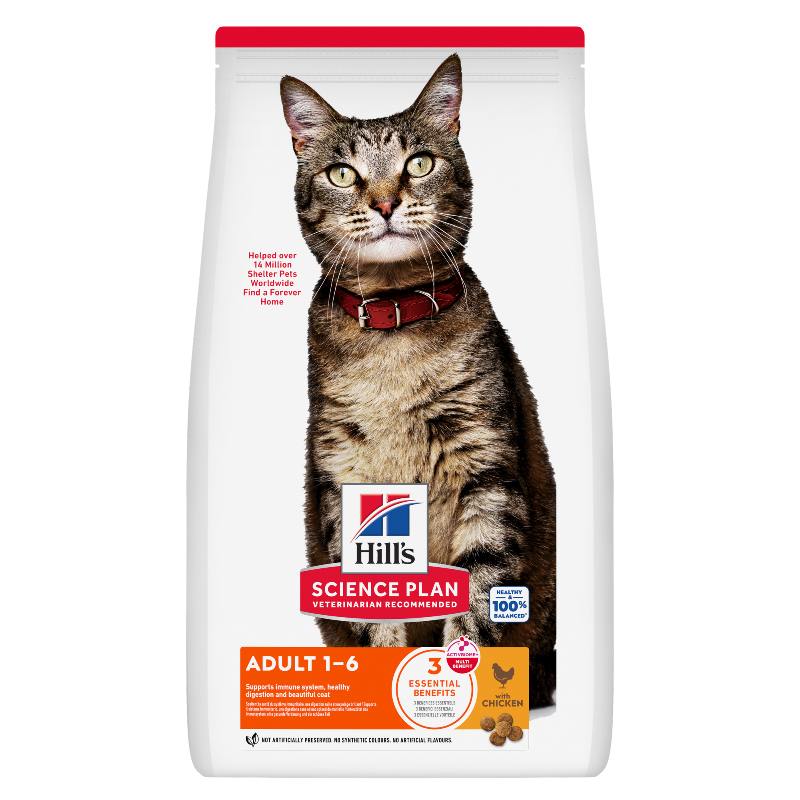 Hill's Science Plan Adult 1-6 Katzenfutter Huhn