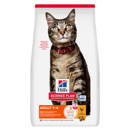 Hill's Science Plan Adult 1-6 Katzenfutter Huhn