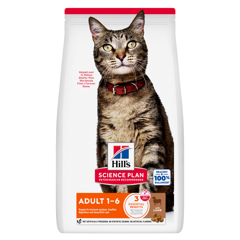 Hill's Science Plan Adult 1-6 Katzenfutter Lamm