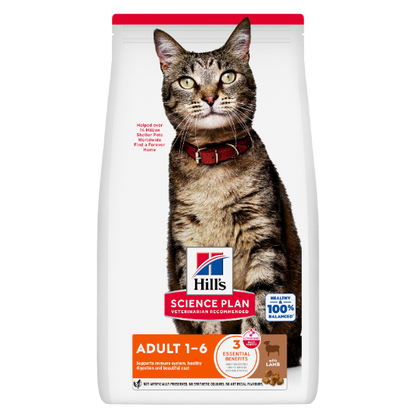 Hill's Science Plan Adult 1-6 Katzenfutter Lamm