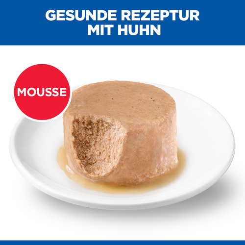 Hill's Science Plan Adult 1-6 Katzenfutter Mousse mit Huhn
