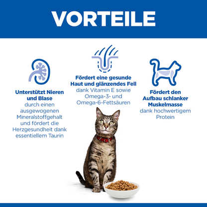 Hill's Science Plan Adult 1-6 Katzenfutter Vorteile