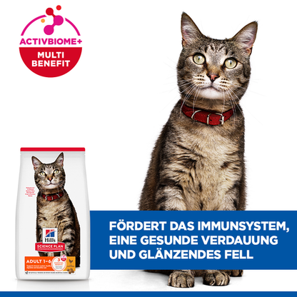 Hill's Science Plan Adult 1-6 Katzenfutter fördert das Immunsystem