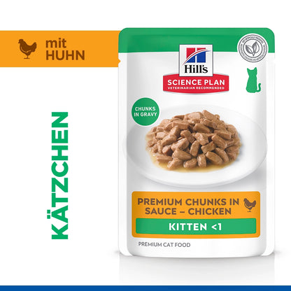 Hill's Science Plan Kitten Nassfutter Huhn
