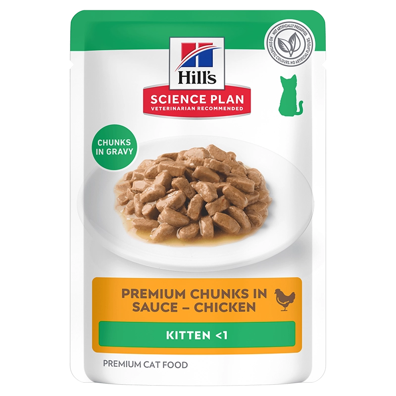 Hill's Science Plan Kitten Nassfutter Huhn