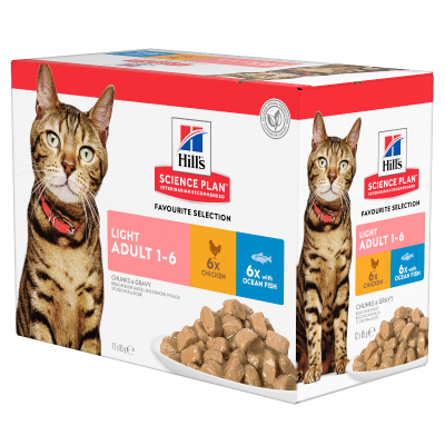Hill's Science Plan Light Adult 1-6 Katzenfutter