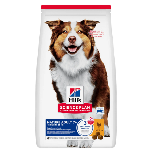 Hill's Science Plan Mature Adult 7+ Hund Huhn