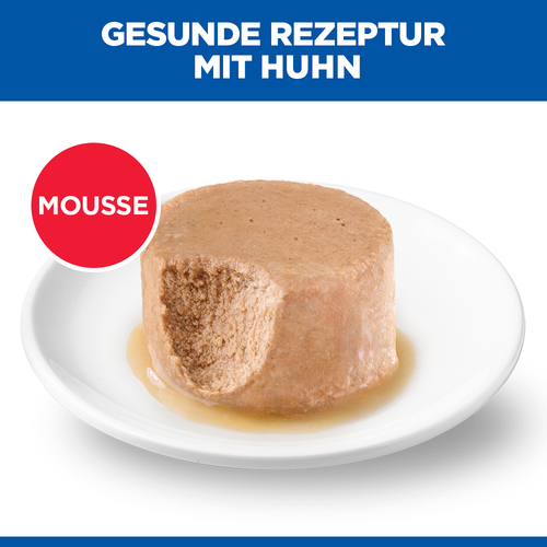 Hill's Science Plan Mature Adult 7+ Katzenfutter Mousse Huhn