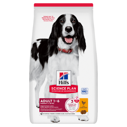 Hill's Science Plan Medium Adult Hundefutter Huhn