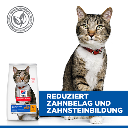 Hill's Science Plan Oral Care Adult Katzenfutter Reduziert Zahnbelag