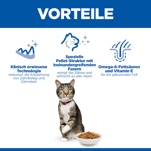 Hill's Science Plan Oral Care Adult Katzenfutter Vorteile