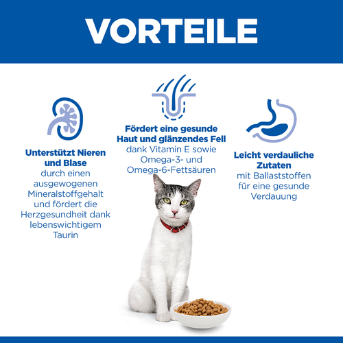 Hill's Science Plan Senior Katzenfutter Vorteile