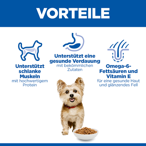 Hill's Science Plan Small &amp; Mini Adult Hundefutter Vorteile