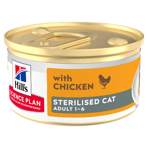 Hill's Science Plan Sterilised Adult Katzenfutter Mousse
