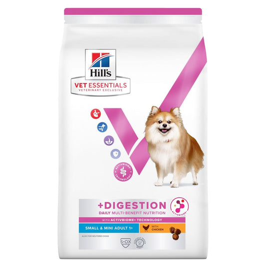 Hill's Vet Essentials MULTI-BENEFIT + Digestion Adult 1+ Small und Mini Hundefutter