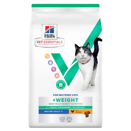 Hill's Vet Essentials MULTI-BENEFIT + Weight Mature Adult 7+ Katzenfutter