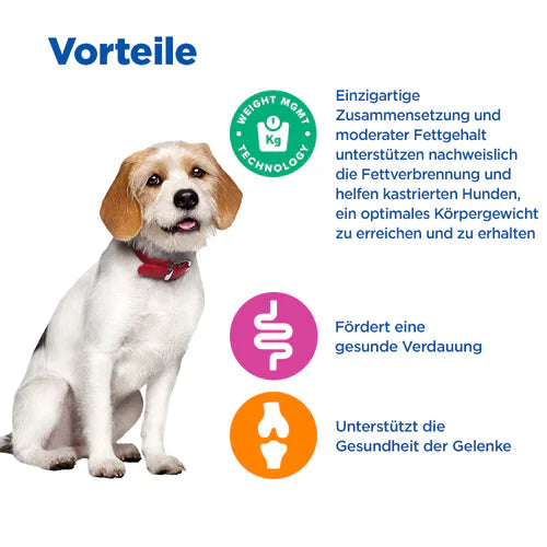 Hill's Vet Essentials Multi-Benefit + Weight Adult 1+ Medium für Hunde Vorteile
