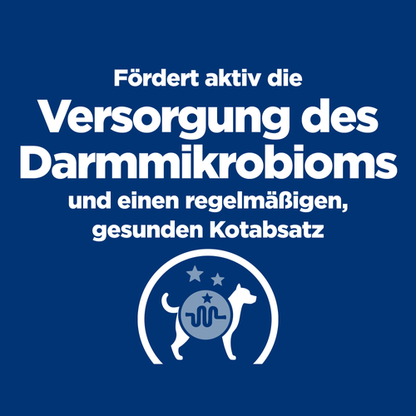 Hill's prescription Hundefutter förder die Versorgung des Darmmikrobioms