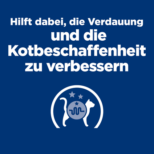 Hill's prescription katzenfutter hilft Verdauung Kotbeschafenheit