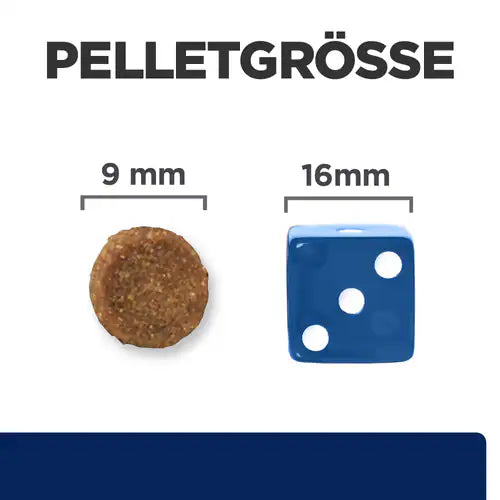 Hill's z/d für Katzen Pelletgrösse